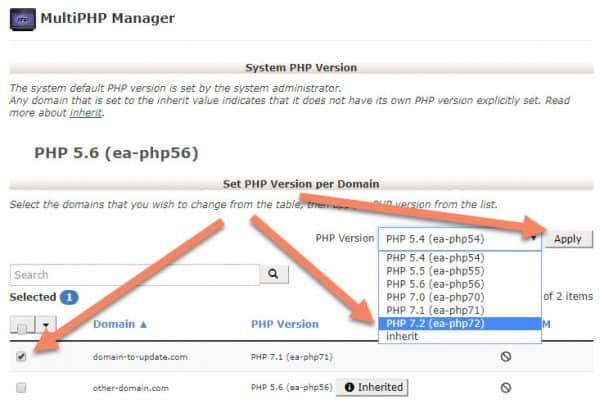 How To Upgrade Php In Cpanel Siteground Hostgator Godaddy Ovh Images, Photos, Reviews