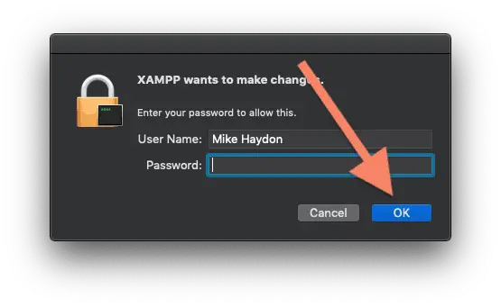 installing xampp on mac