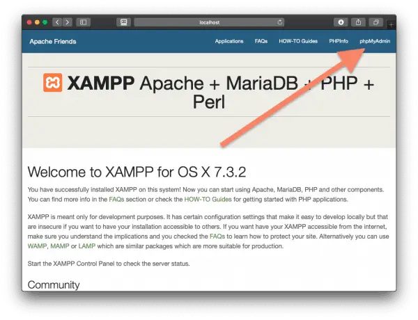 install xampp for mac el capitan