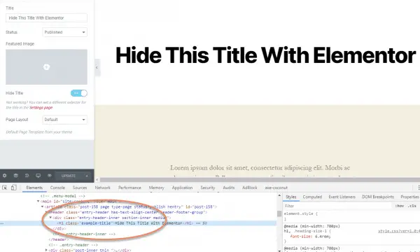 shortcut inspect element mac chrome